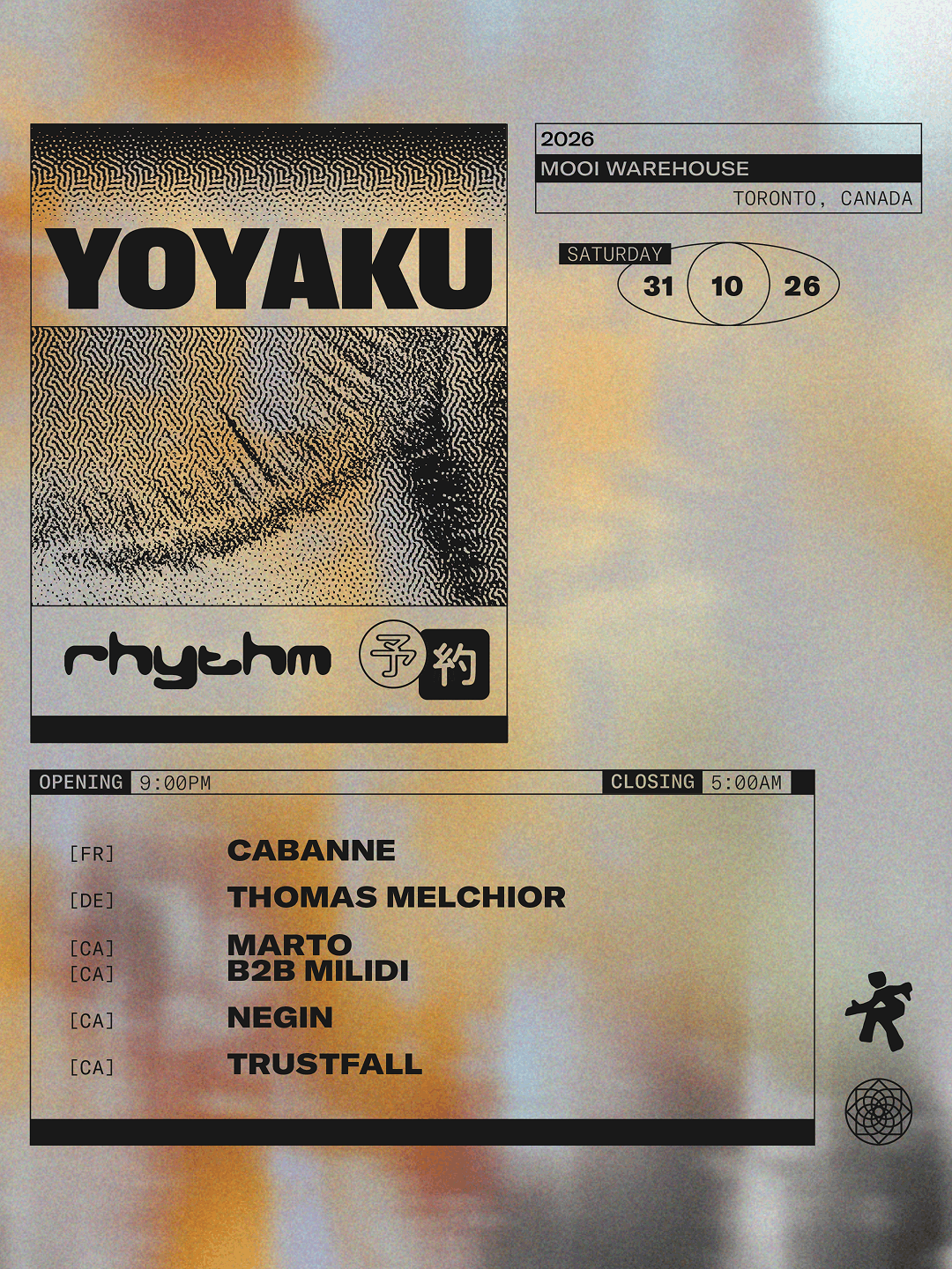 Yoyaku and Rhythm mark Halloween with Cabanne and Thomas Melchior