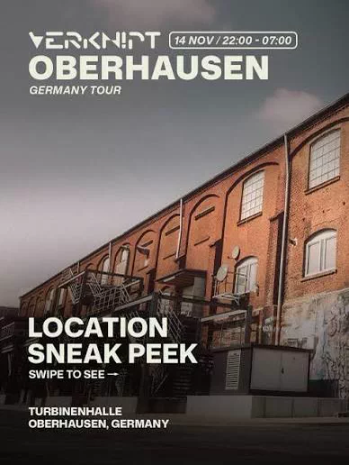 Verknipt Germany Tour Oberhausen 2026