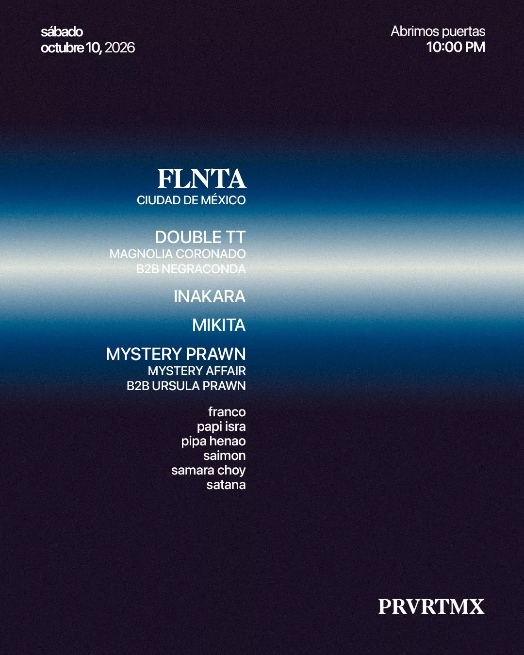 PervertMX turns its October date into a FLINTA-focused night in CDMX