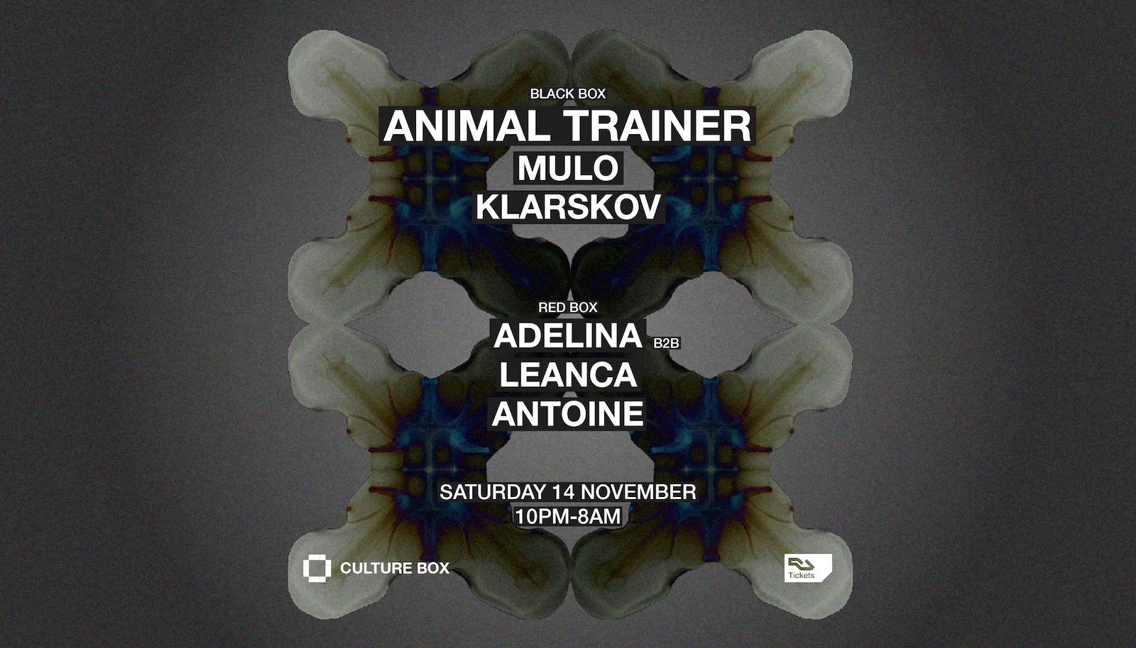 Animal Trainer, Mulo & Klarskov at Culture Box