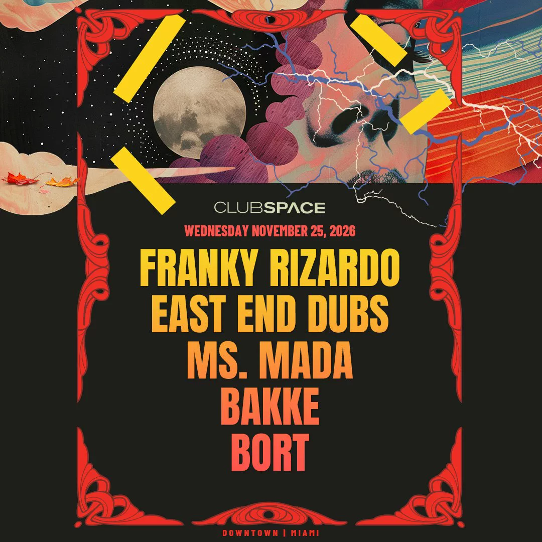 Franky Rizardo und East End Dubs im Club Space Miami