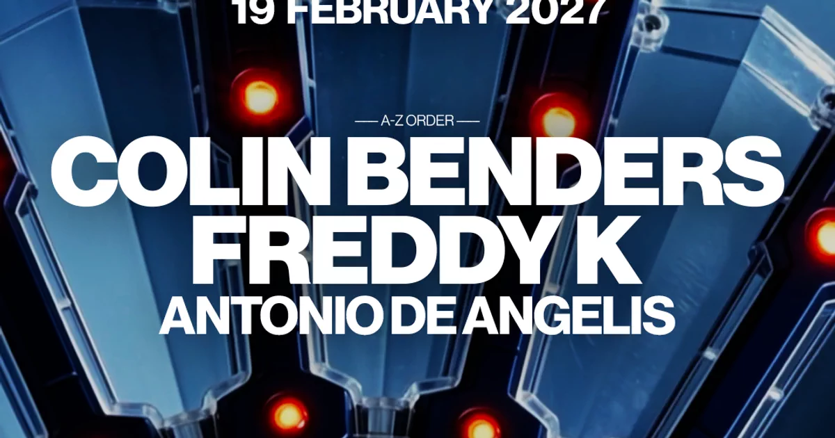 Colin Benders & Freddy K with Antonio De Angelis at Gate Milano