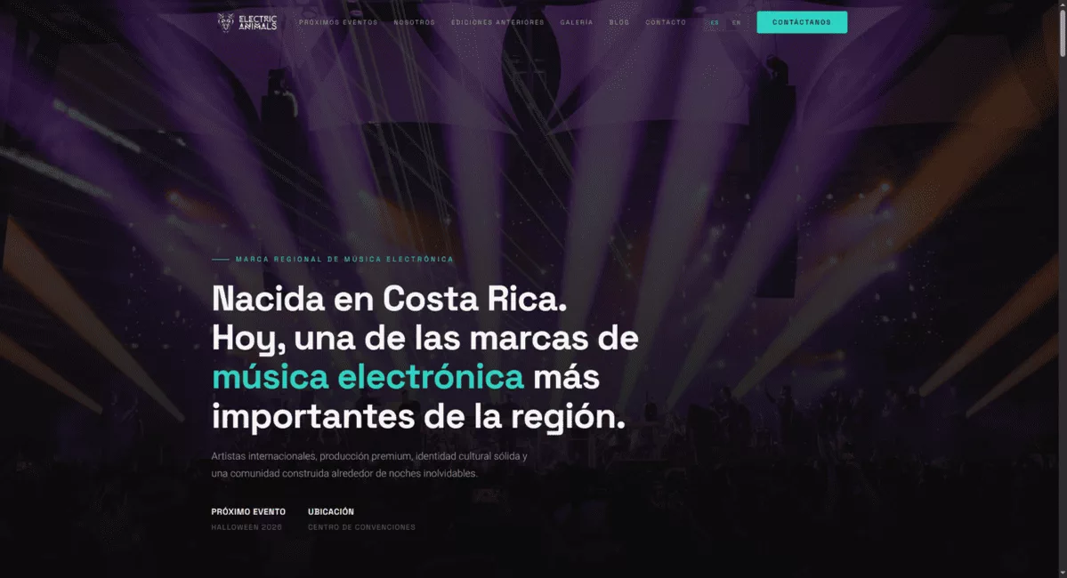 Electric Animals Halloween Festival 2026
