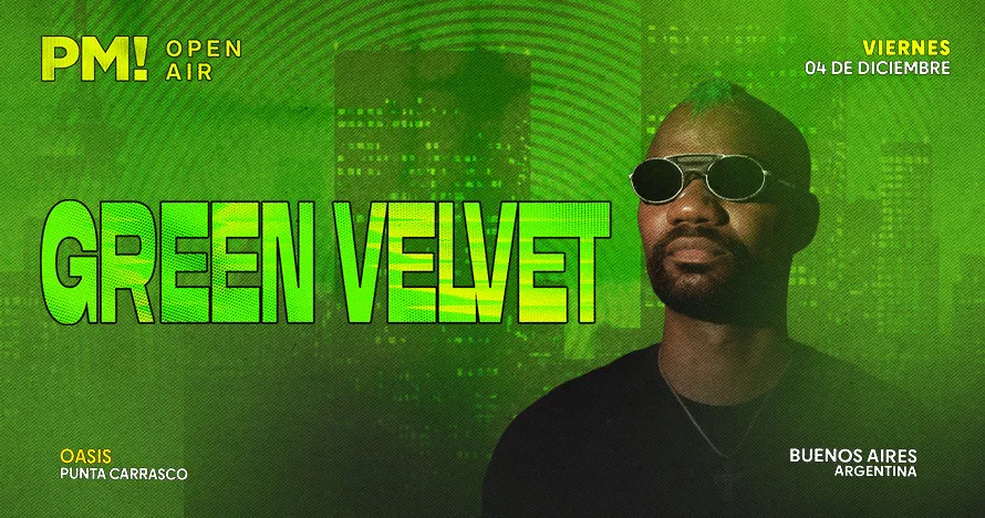 Green Velvet – PM! Open Air Buenos Aires