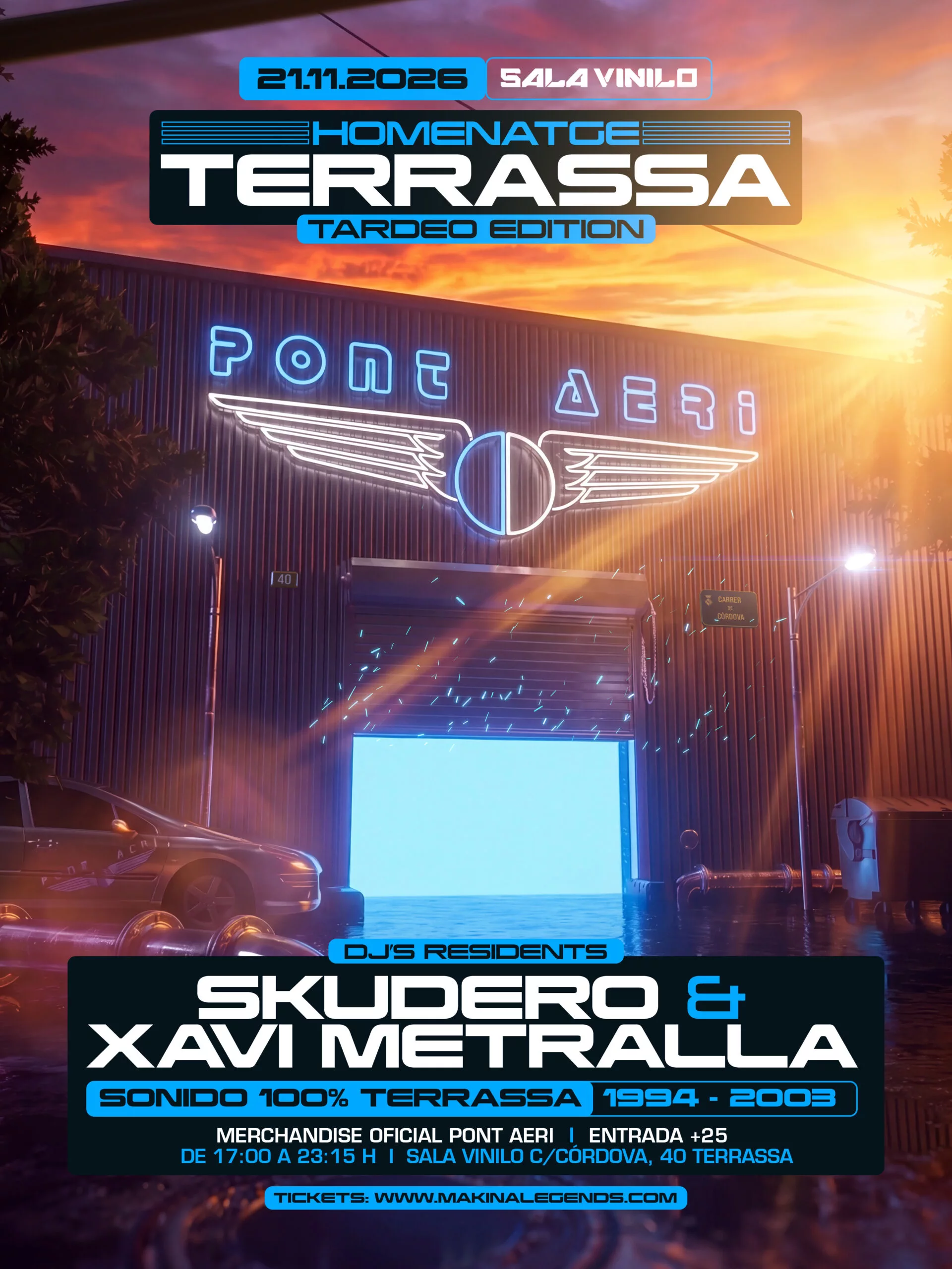 Skudero und Xavi Metralla erinnern an Pont Aeri in Terrassa