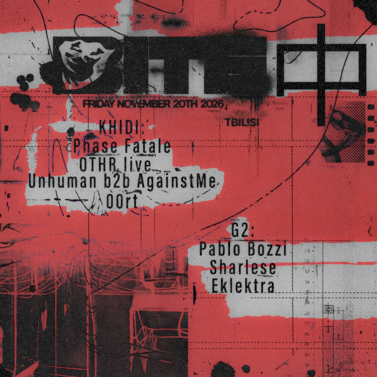 KHIDI BITE NITE: Phase Fatale, OTHR, Unhuman & AgainstMe