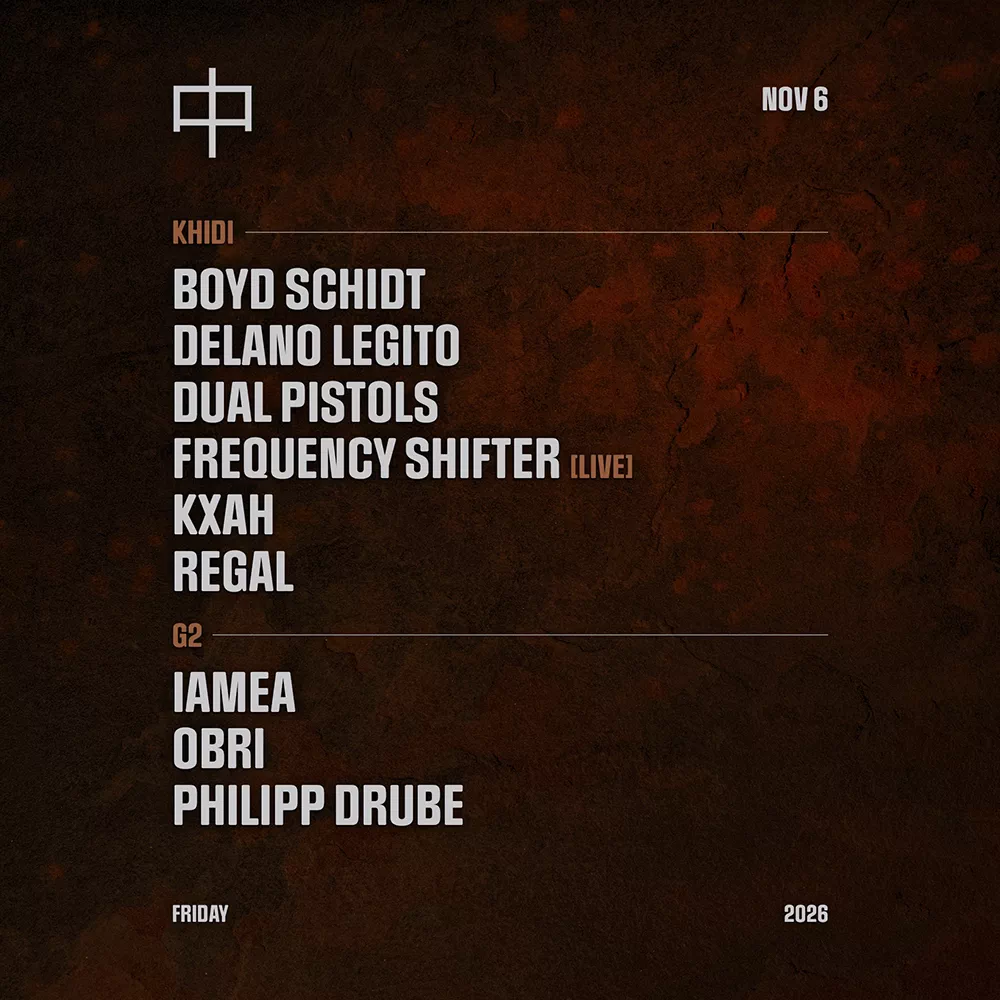 KHIDI: Regal, Delano Legito, Frequency Shifter and residents