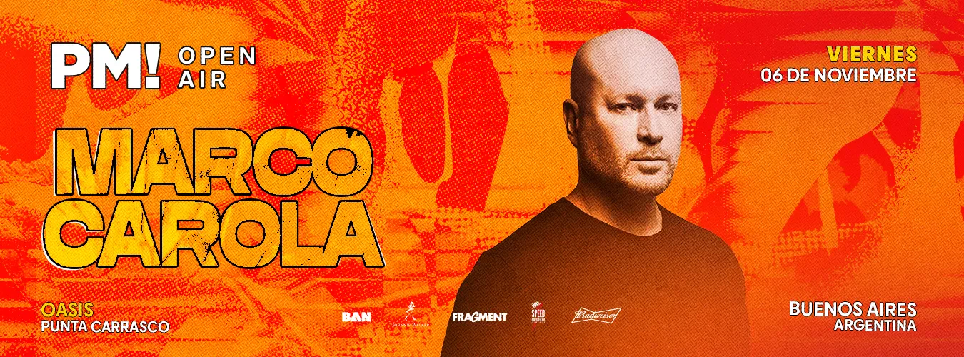 Marco Carola – PM Open Air at Oasis Punta Carrasco