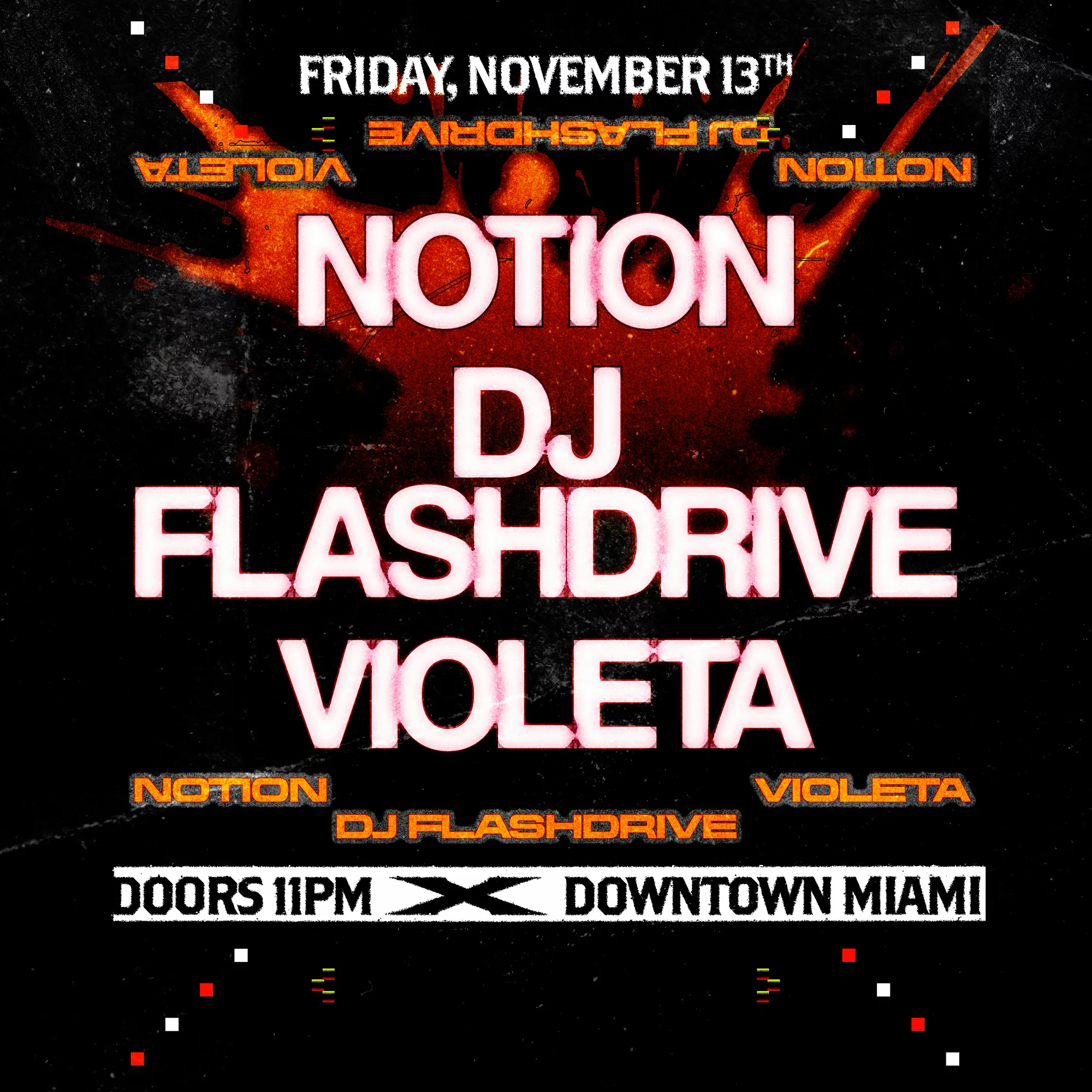 NOTION at The Ground — Miami Bass Club Night