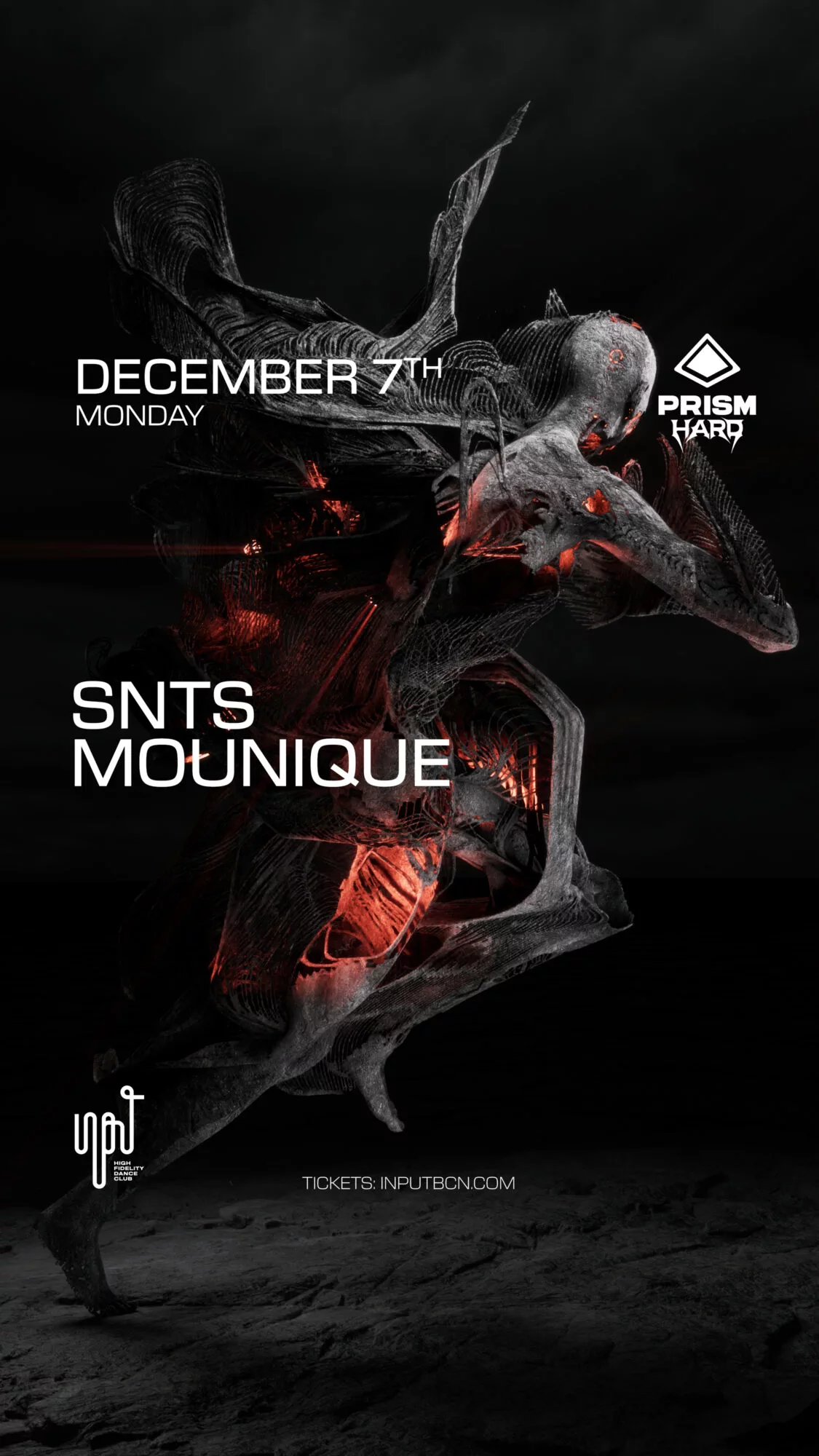 SNTS headlines PRISM HARD at INPUT Barcelona