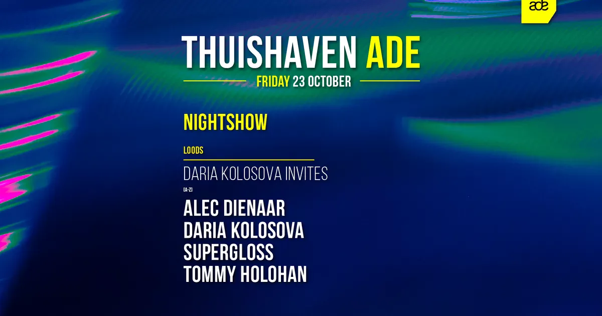 Thuishaven Friday Night ADE