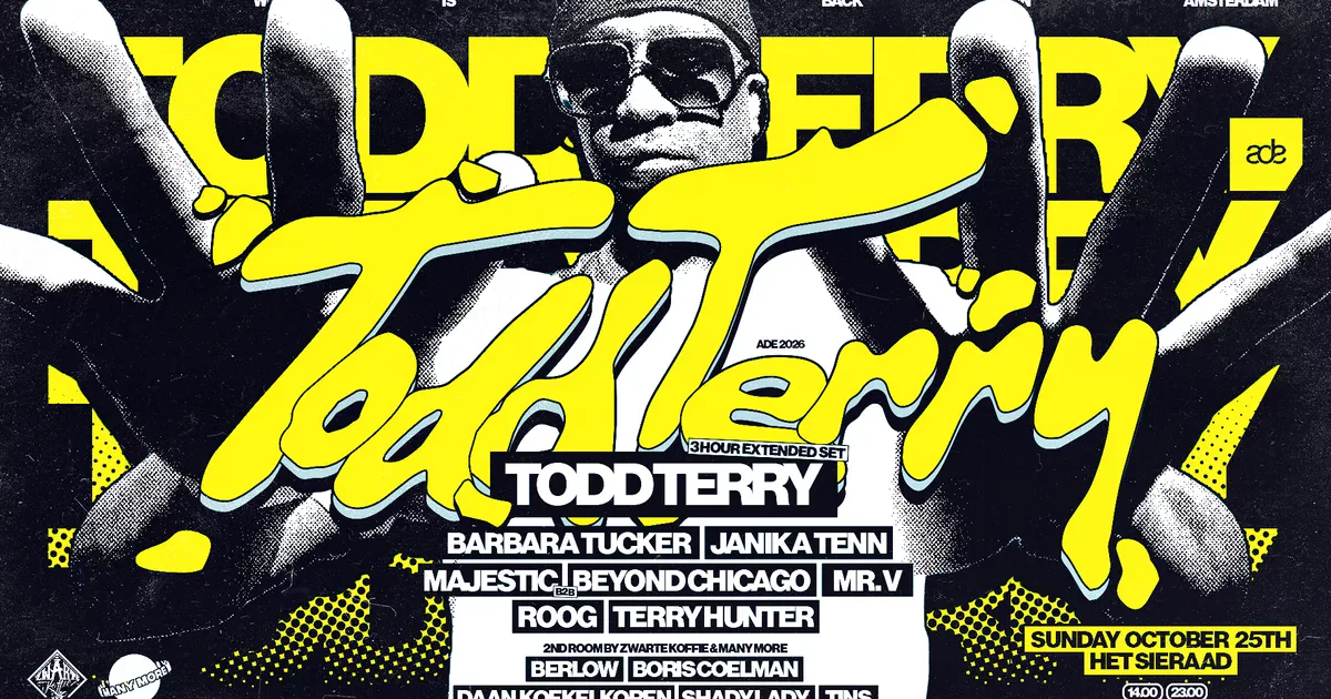 Todd Terry & Friends Special 2026