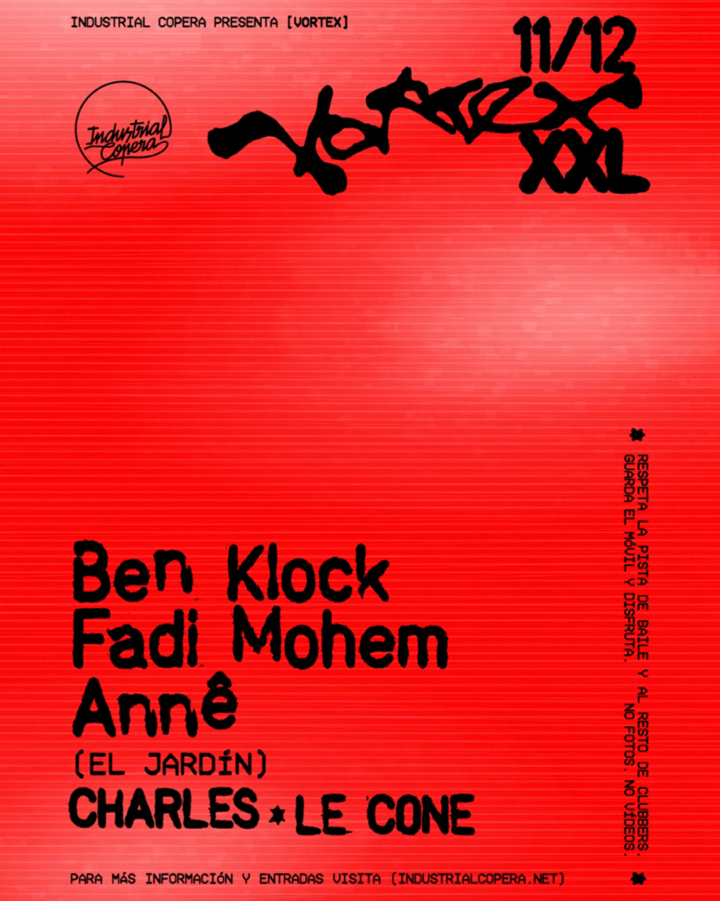Ben Klock und Fadi Mohem beim Vortex XXL in der Industrial Copera