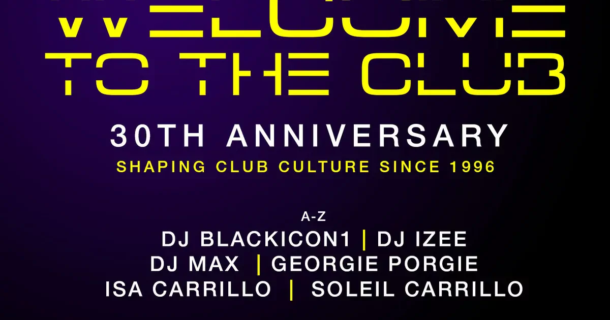 Welcome To The Club — ADE 2026