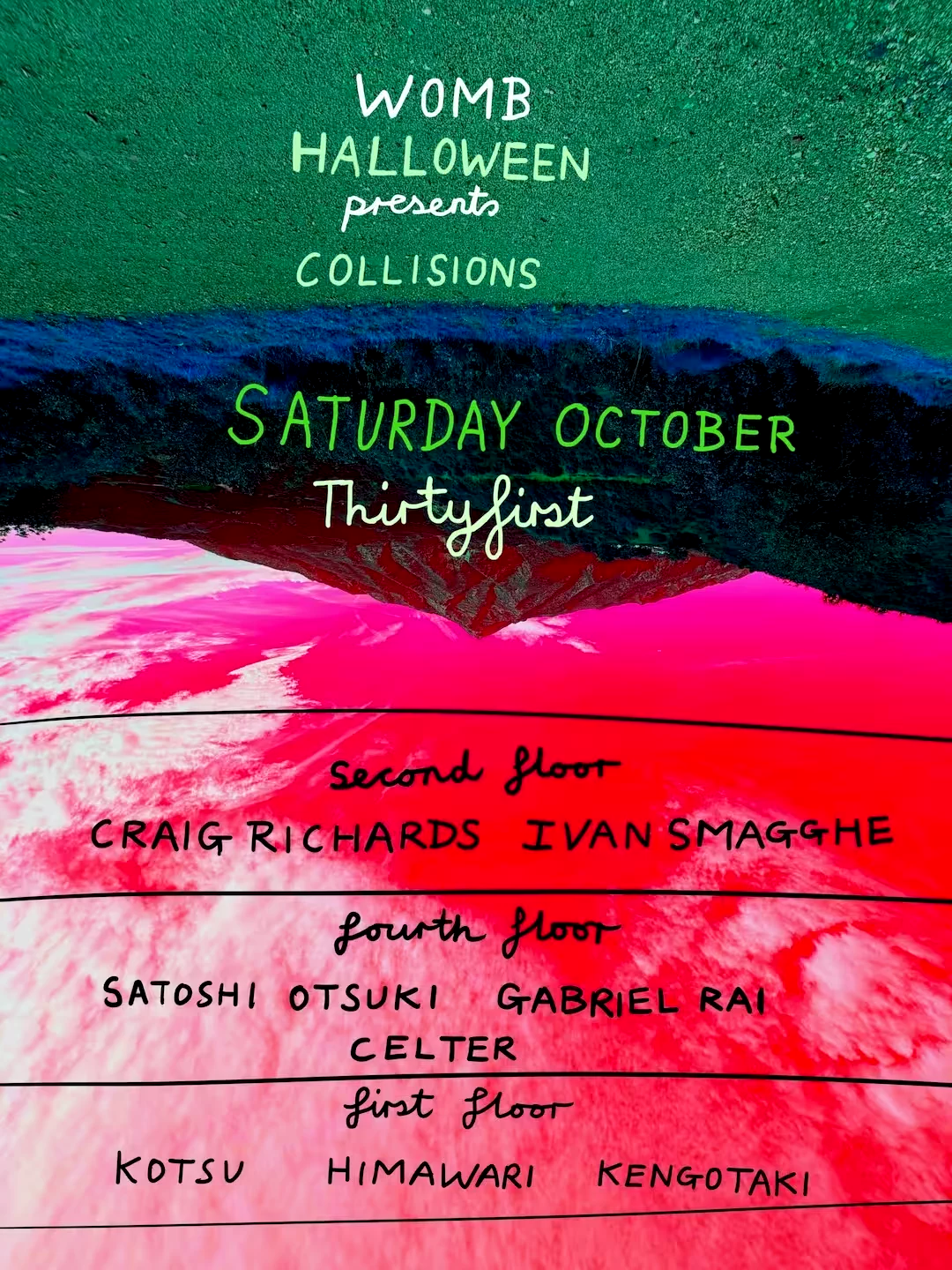WOMB Halloween Presents Collisions: Craig Richards & Ivan Smagghe