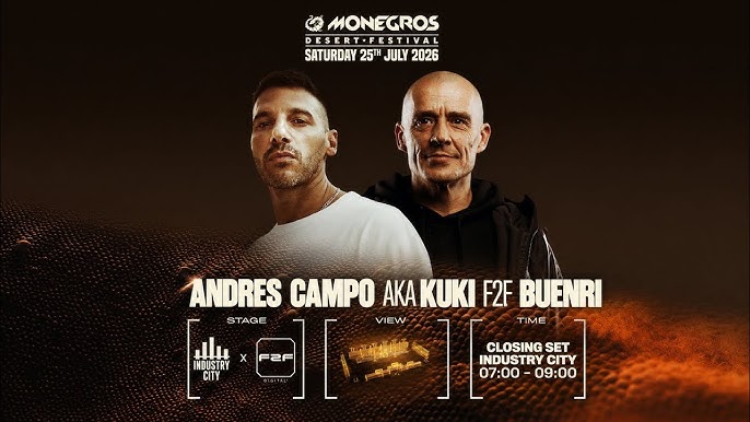 Andrés Campo y Buenri hicieron un F2F en Industry CITY de Monegros 2026