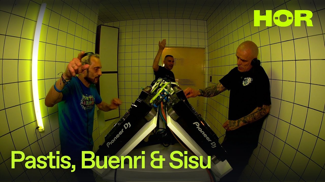 Patis & Buenri en su videoset en HOR