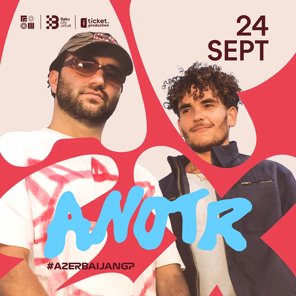 The series starts with ANOTR in the open-air space in front of FOMO Baku.