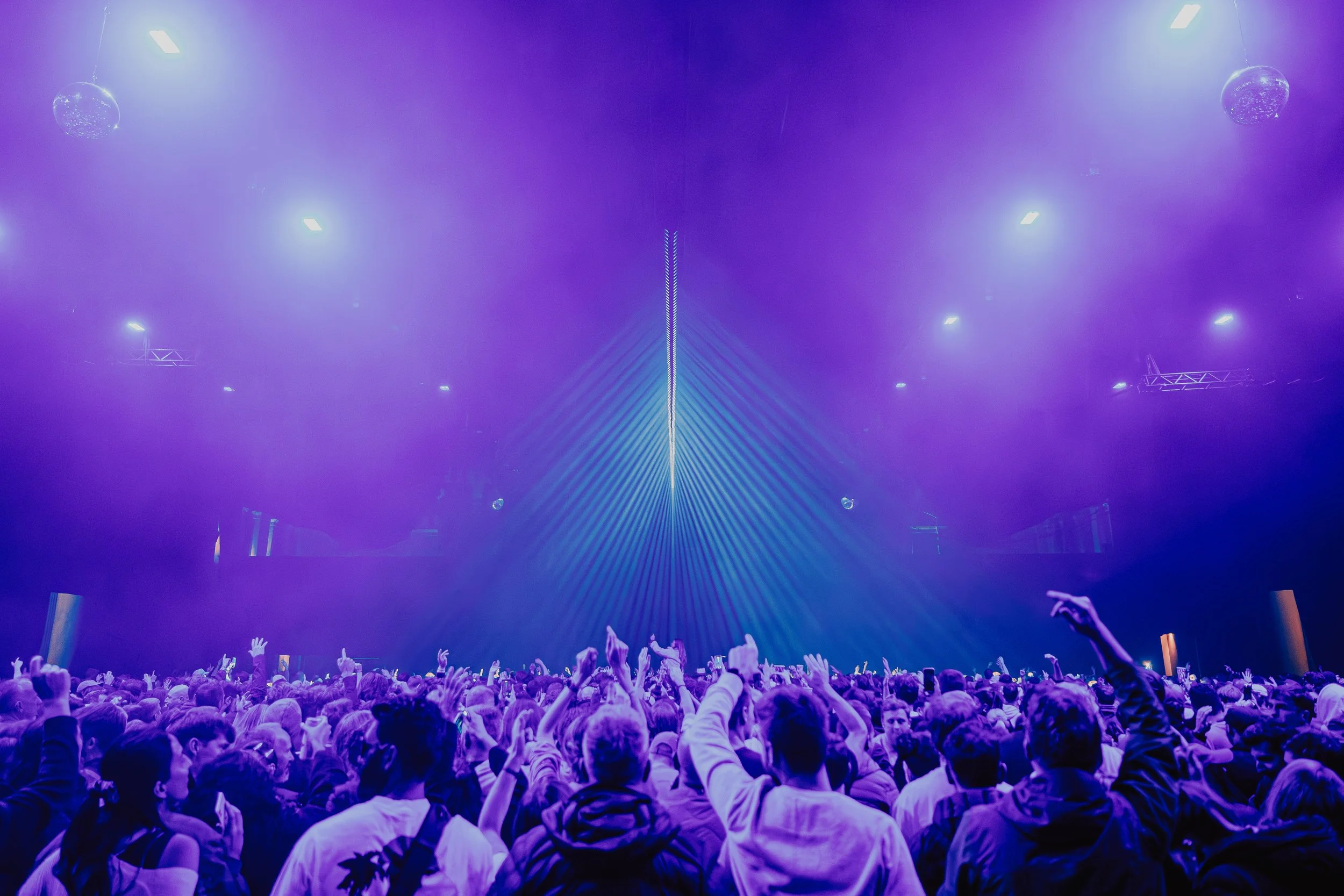 Four Tet played the Great Hall from doors until close on 22 November 2025. Photo: Luke Dyson / Ed Warren.