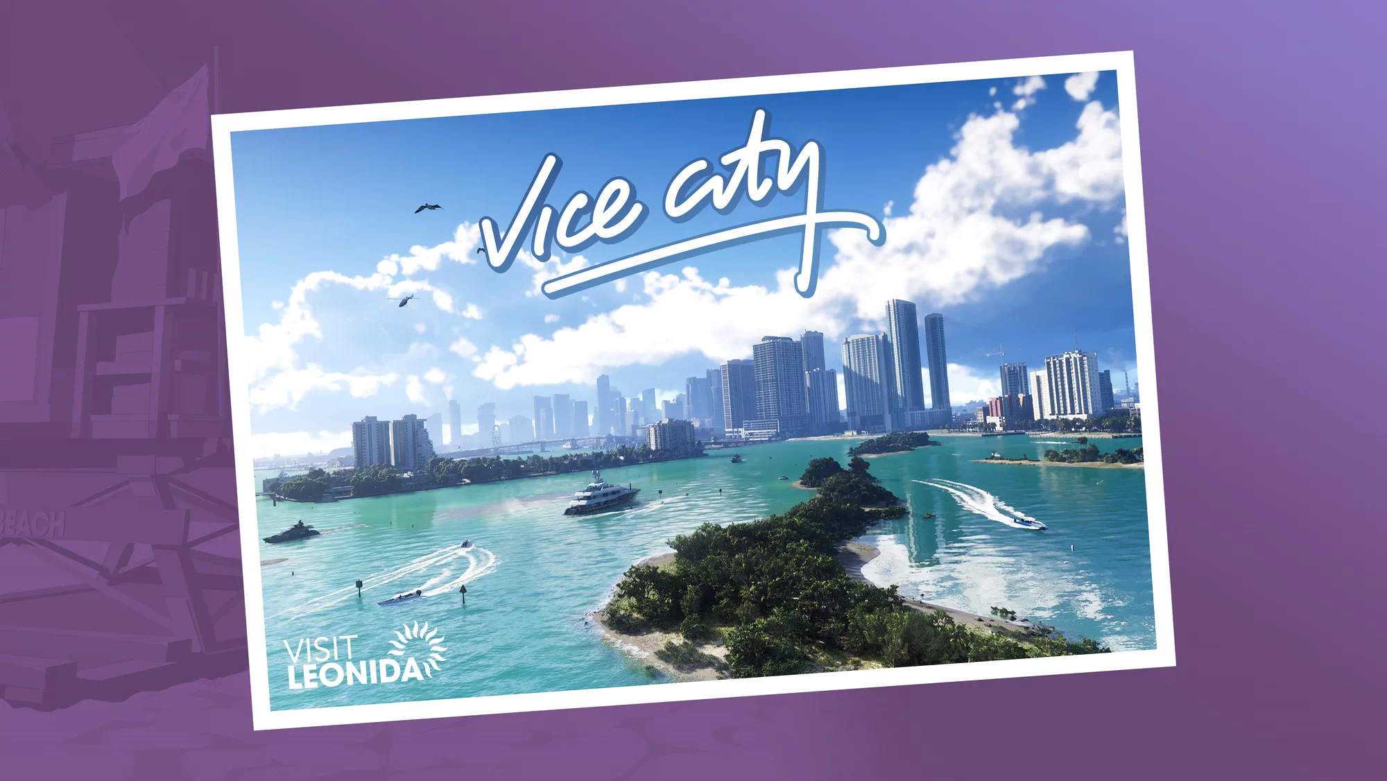 Vice City and the wider state of Leonida provide the setting the new original album is being built around.