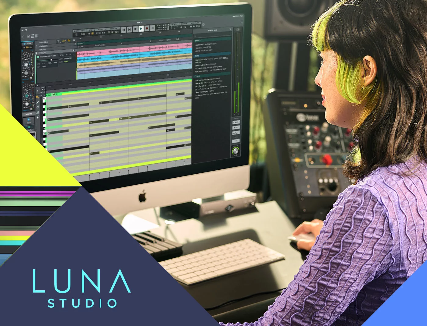 LUNA Studio adds the advanced smart tools, six-track separation and UA's larger plug-in bundle.