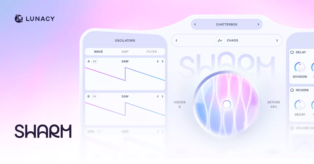 Swarm is one of the instruments shown by Lunacy inside Nova’s launch catalogue.