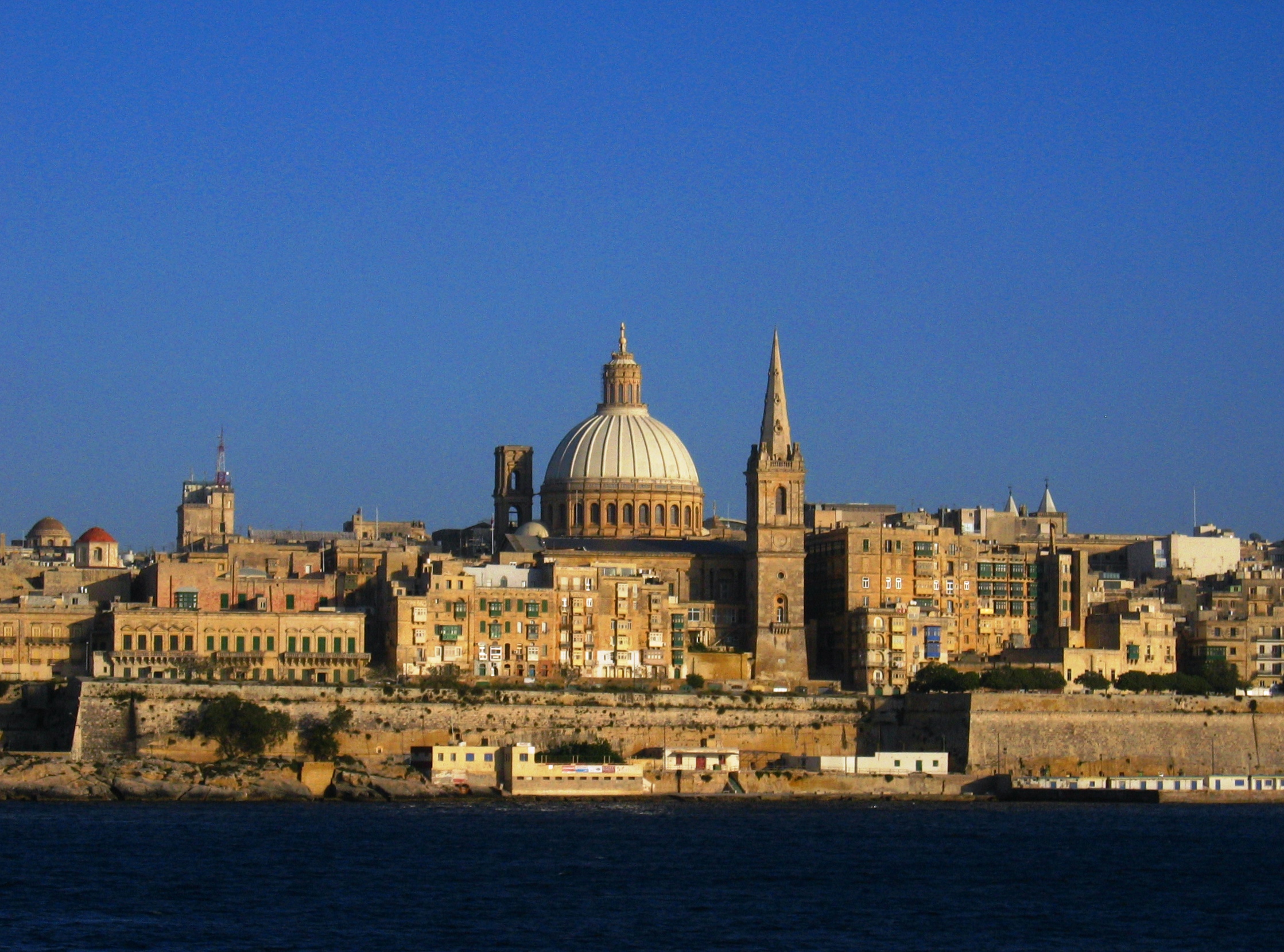Valletta bildet den räumlichen Rahmen für das Treffen von Musik-, Tech- und Festivalakteuren. Foto: Wikimedia Commons, freie Nutzung laut Dateibeschreibung.