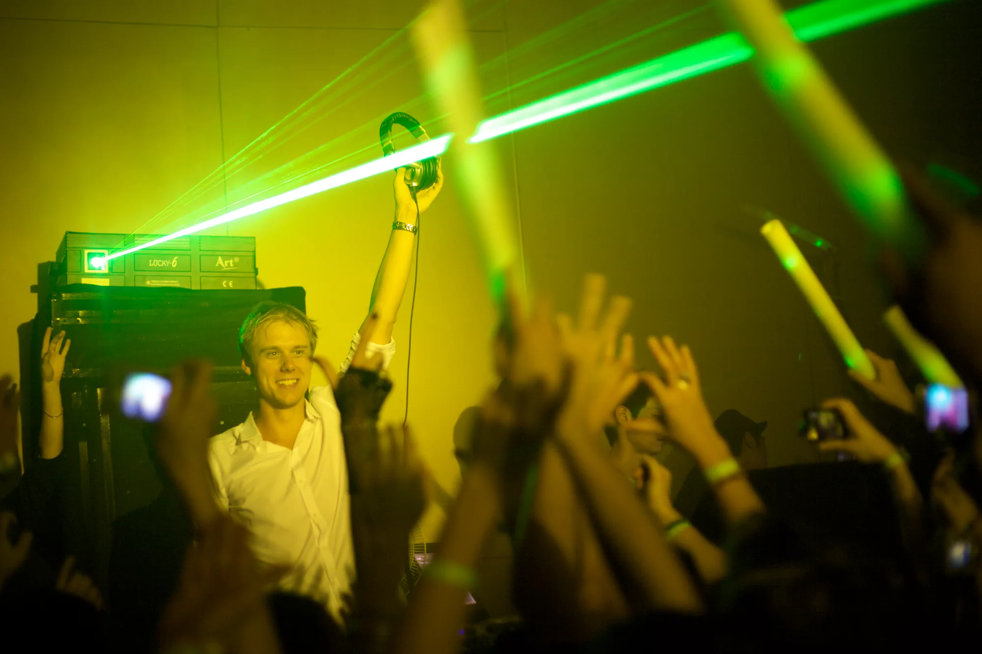 Armin van Buuren bei Monster Massive 2009 außerhalb von Amsterdam