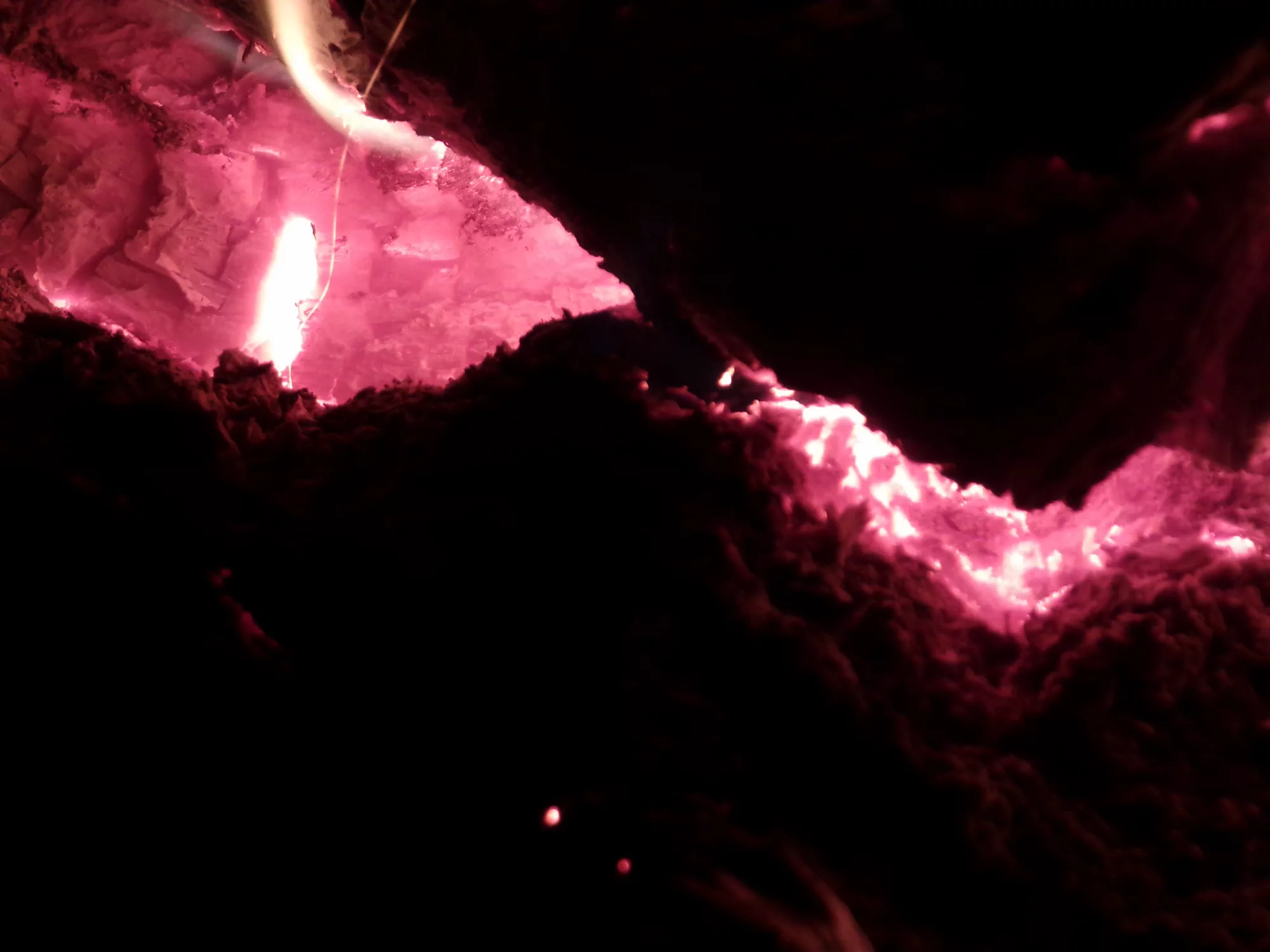 Lagerfeuer beim Suwannee Hulaween im Jahr 2014