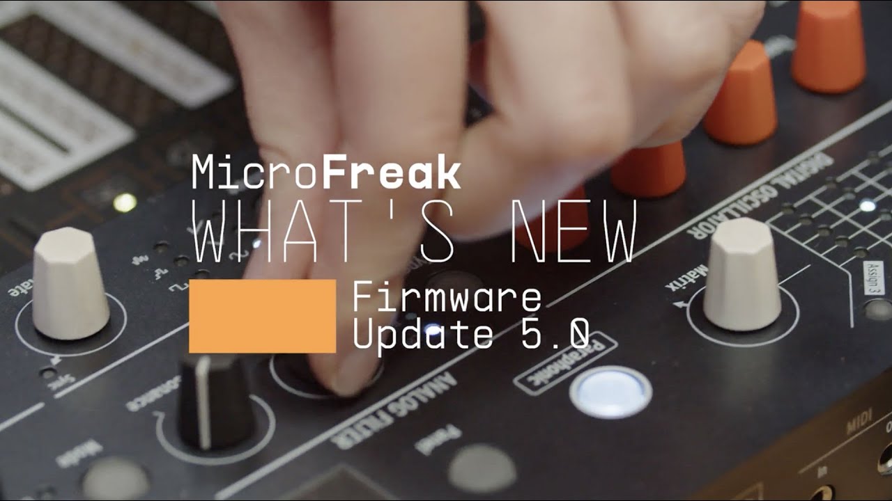 MicroFreak Firmware 5.0 macht aus einem kleinen Synth wieder ein offenes Labor