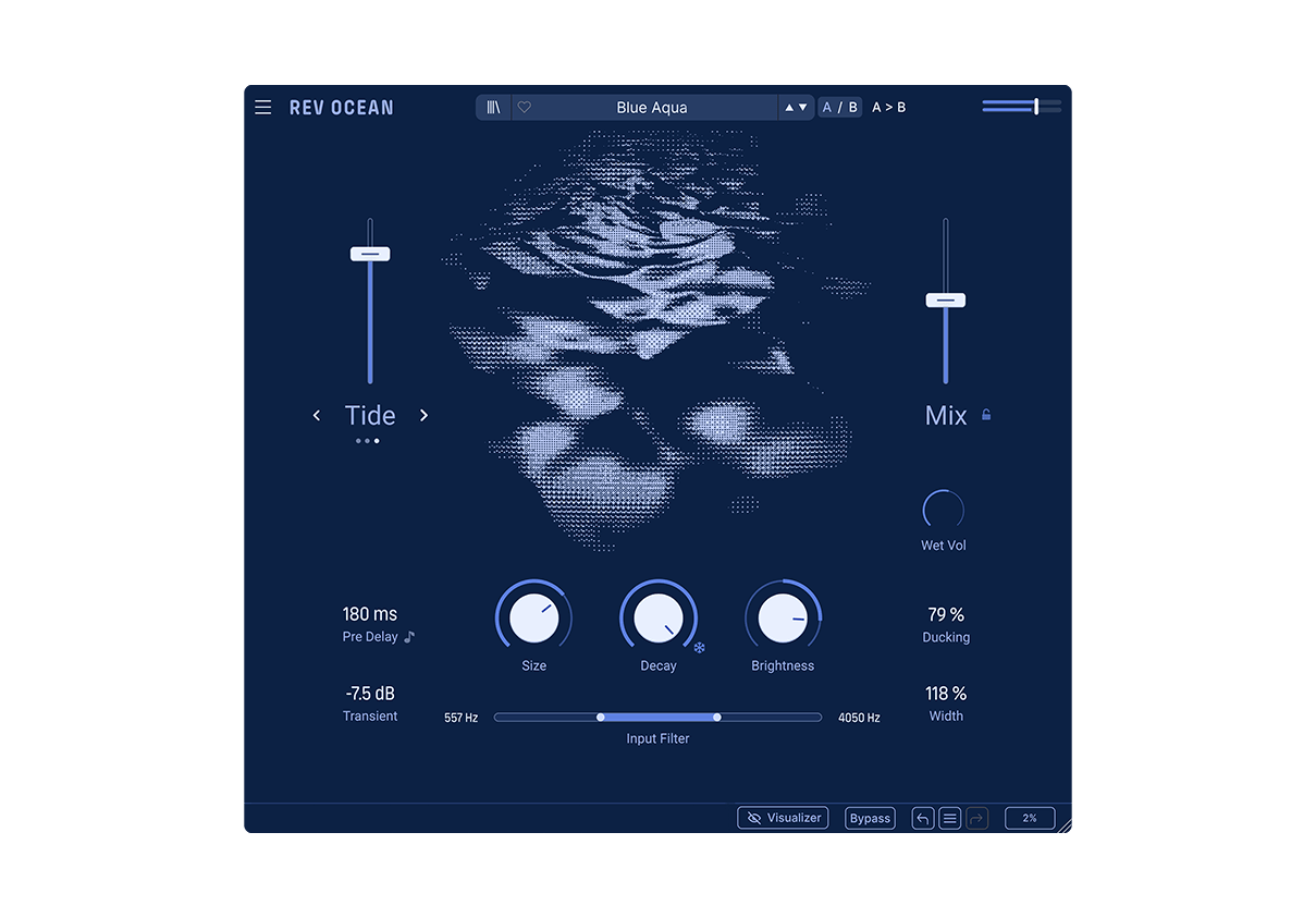 Arturia Rev OCEAN: una reverb creativa que sabe contenerse