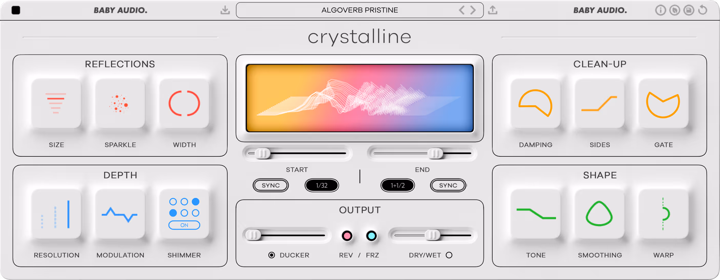 BABY Audio Crystalline: una reverb limpia que acepta excesos