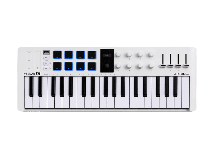 Arturia MiniLab 37 im Review: kompakter Controller mit sinnvoller Extra-Oktave