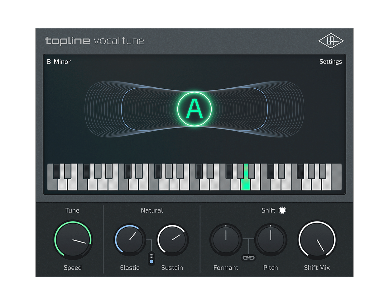 Universal Audio Topline Vocal Tune review: fast tuning, clean workflow product view 1