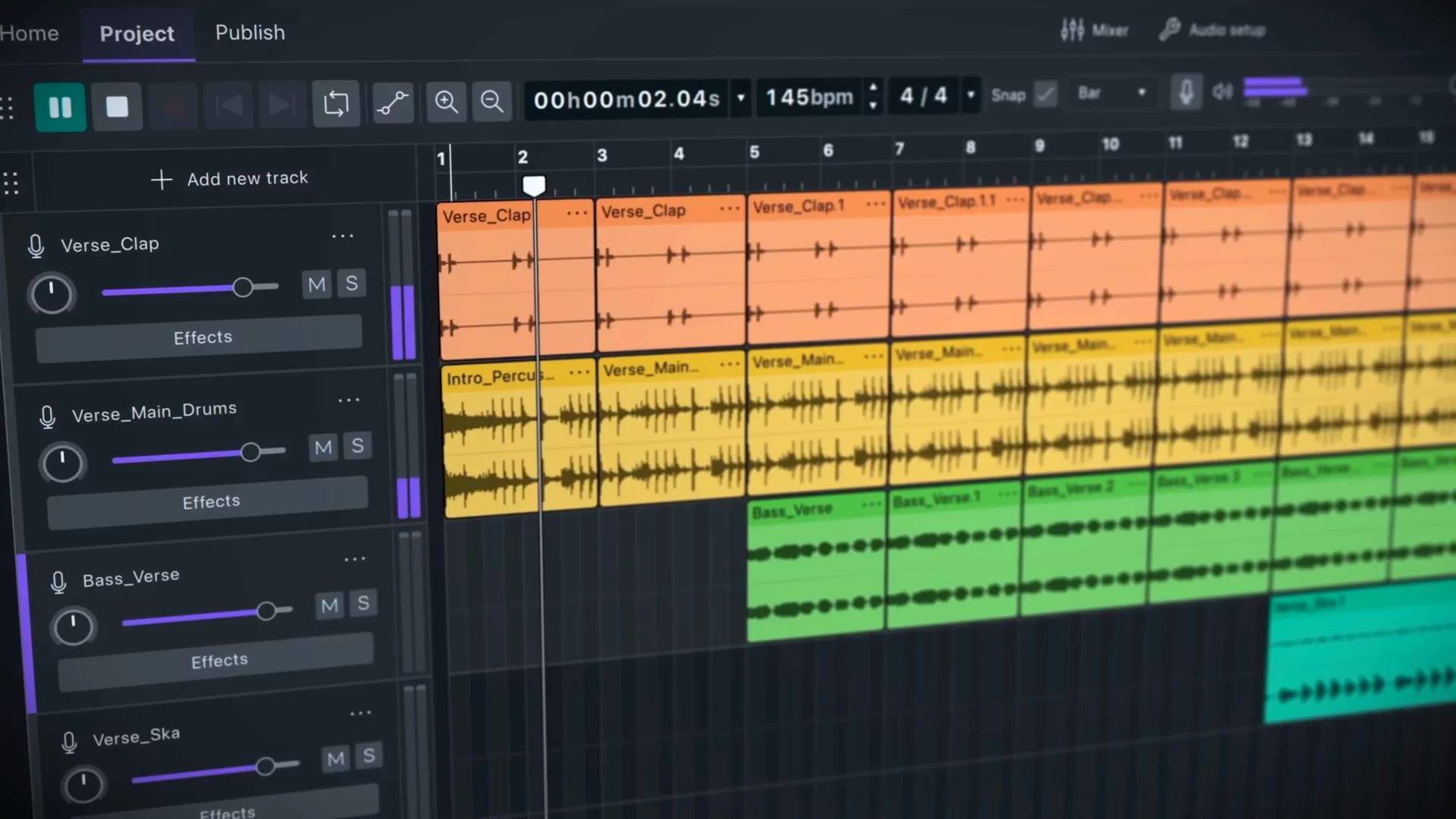 Audacity 4.0.1: cambios en la edición de clips y correcciones de proyectos