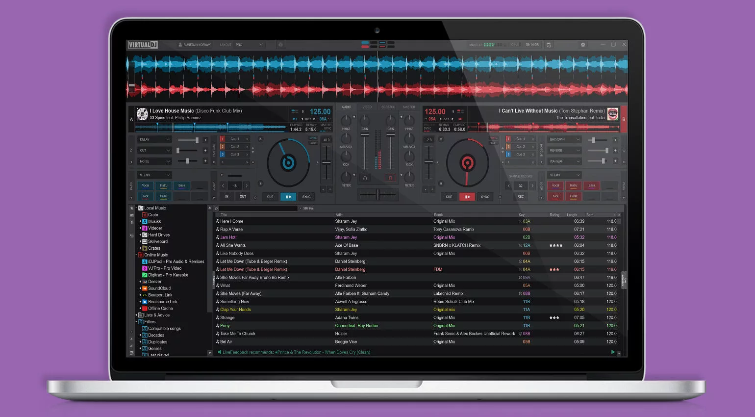 VirtualDJ 2026: Apple Music, Spotify und neue Werkzeuge für Live-Sets