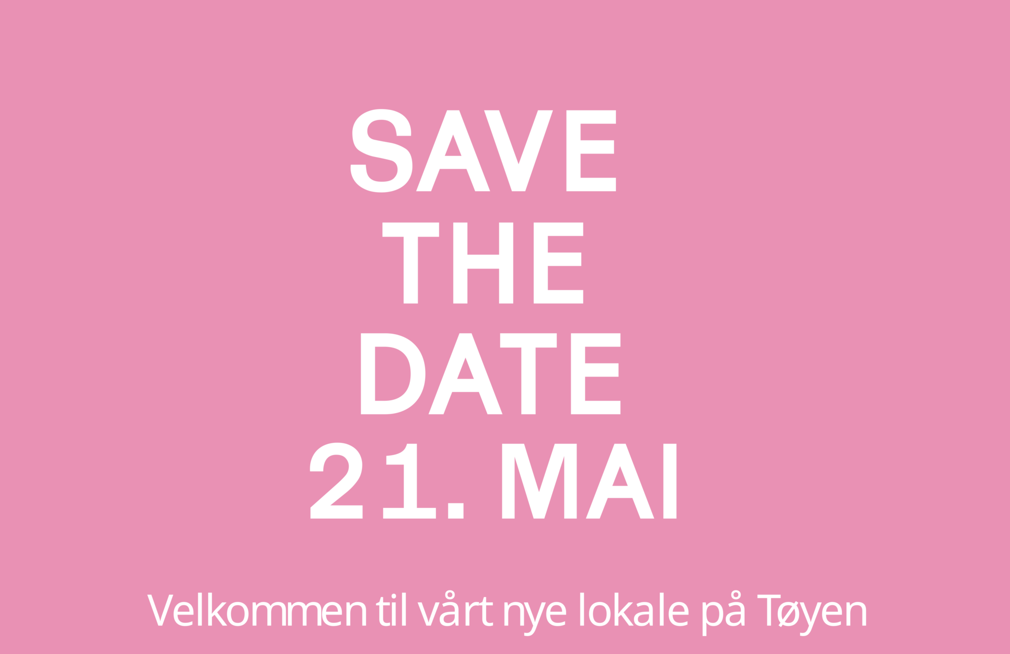 Save the date