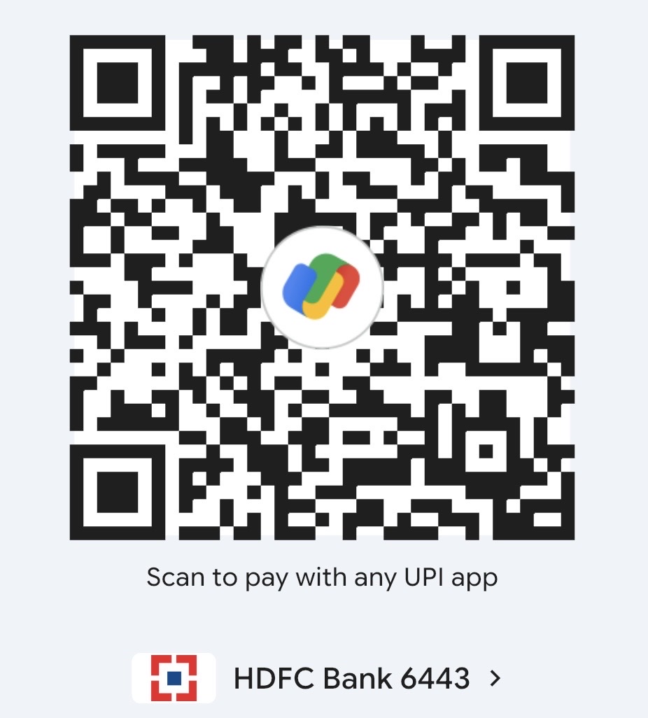 Donation QR code for Sarvahit Seva Foundation