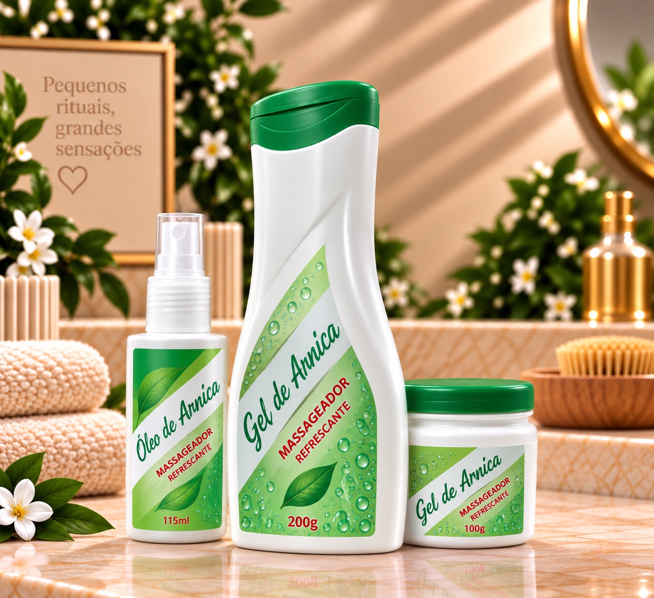 Body lotion bottle beside a sprig of rosemary on cream linen, diffused daylight, sage green accents, square, calm natura