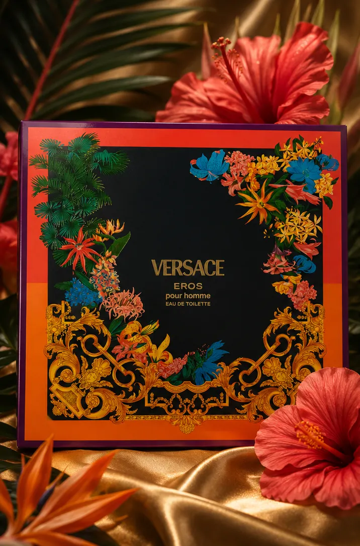 Versace Eros Eau de Toilette 100ml + Eau de Toilette 5ml + Shower Gel 150ml