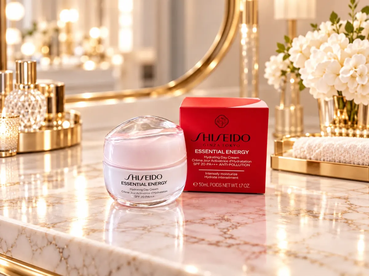 Shiseido, Essential Energy, Day Cream, For Face, SPF 20, 50 ml