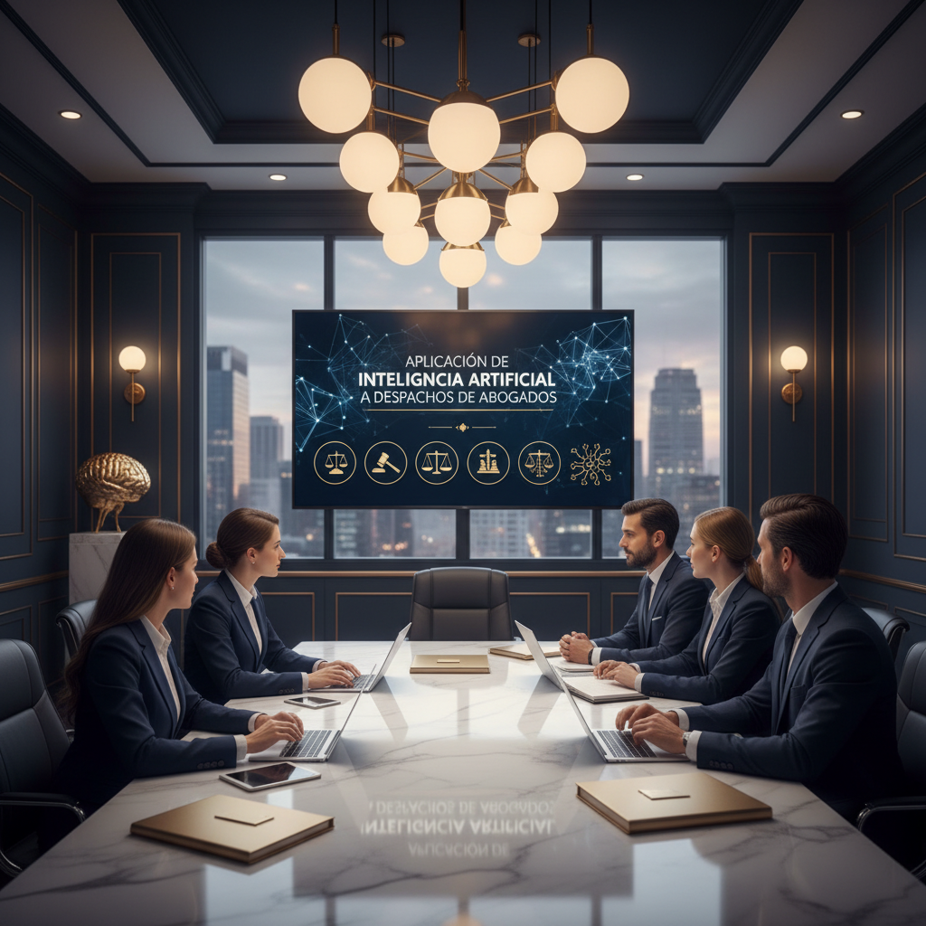 Aplicación de Inteligencia Artificial a Despachos de Abogados — artículo sobre inteligencia artificial y Tecnología