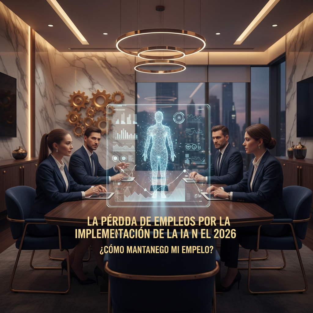 La pérdida de empleos por la implementación de la IA en el 2026 ¿Como mantengo mi empleo? — artículo sobre inteligencia artificial y Tecnología