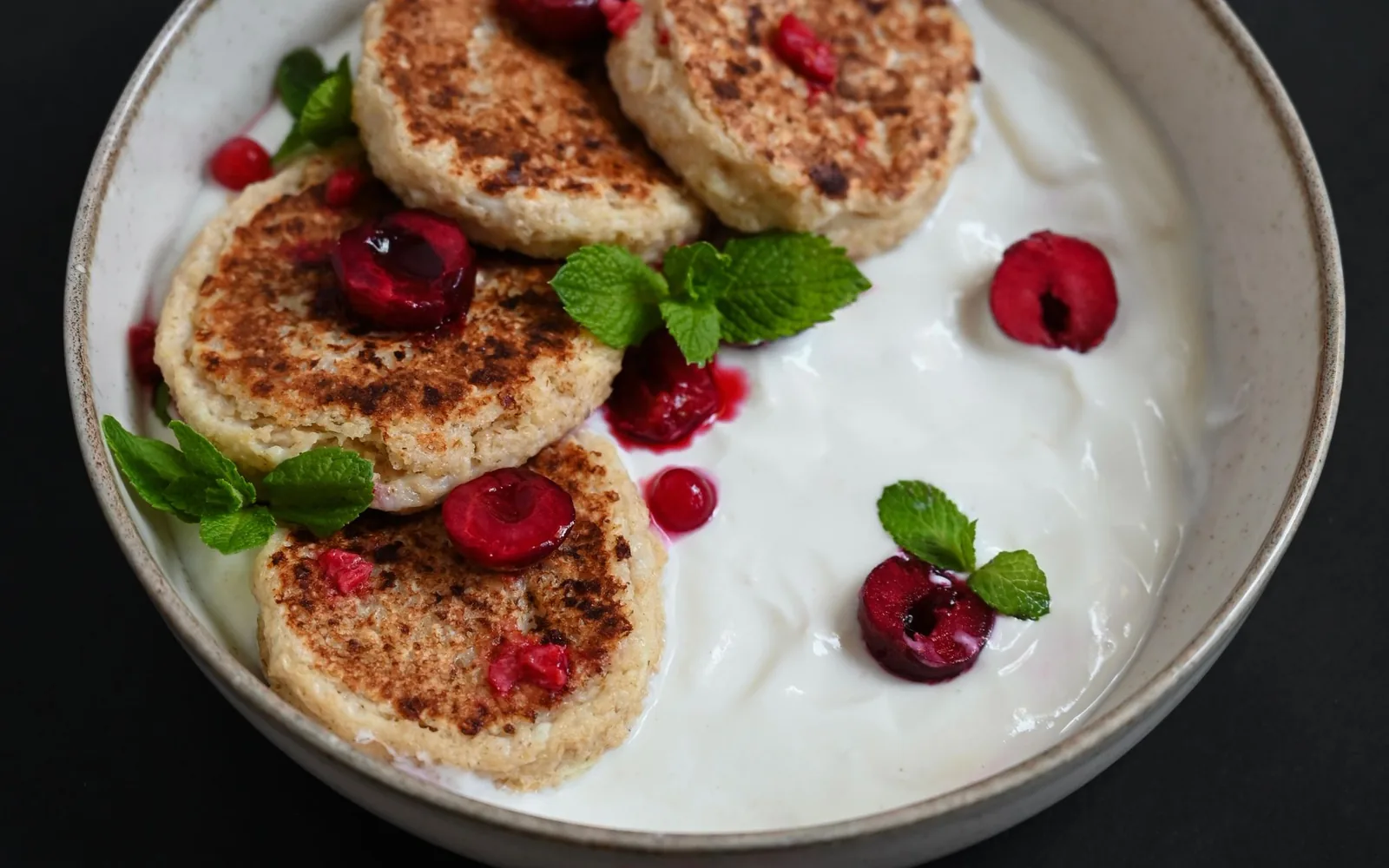 Protein pancakes με γιαούρτι