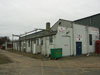 Admin offices attached to the hangars.