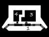 L418 emplacement for 10.5cm Flak.
    1 - gas lock.
    3 -  crew.
    4 - ammunition.