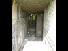 Vf bunker entrance with the door into the bunker on the right. Brevans.