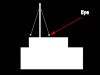 Bunker radio aerial.