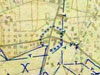 Part of an Allied D-Day plan of the cross roads showing that a defence of the area existed but not quite sure what was there.