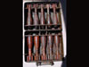 Box of 5cm mortar bombs.